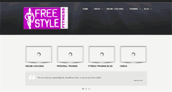 Desktop Screenshot of freestylefitnessaddiction.com